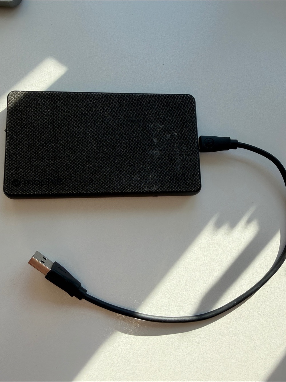 Portable charger with USB Cable